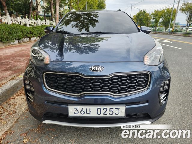 Kia Спортейдж 4 поколения. 2017