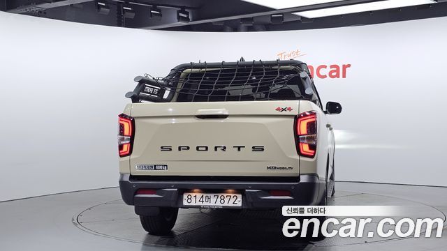 KG Mobility (Ssangyong) Новый Рекстон Спортс 2024