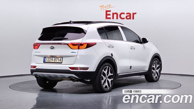 Kia Спортейдж 4 поколения. 2017